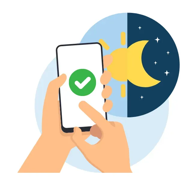 いつでもどこでも予約ができる