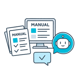 マニュアル/チャットで安心運用